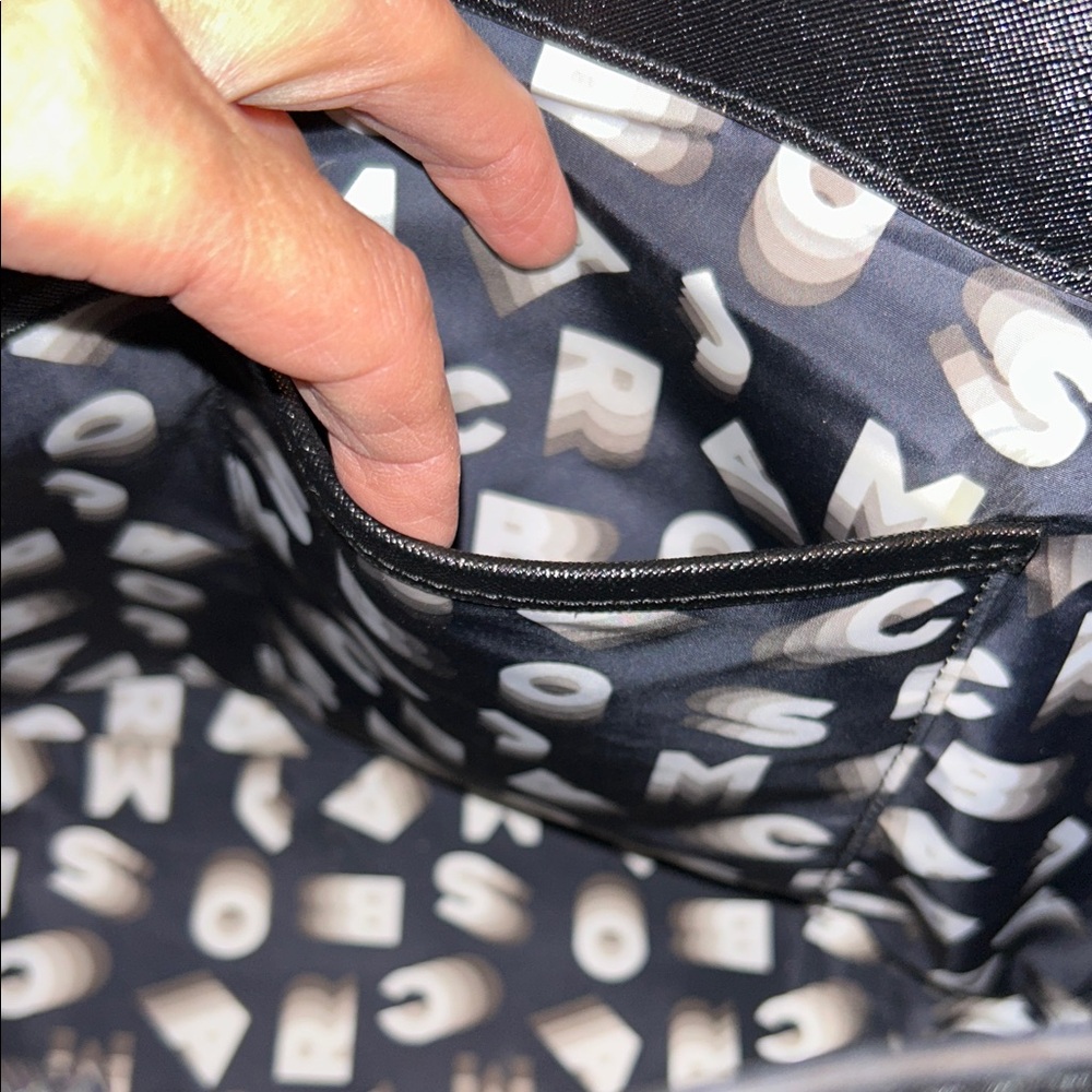 Marc Jacobs Black Graphic Tote - Picture 10 of 12